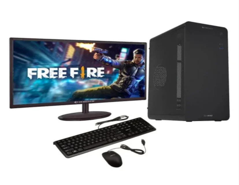 H110 Motherboard | Processor i5 8th Gen | CPU Fan | 16GB RAM | 256GB SSD | Cabinet + SMPS | Monitor 19" | Keyboard + Mouse | Wifi Adapter + Mouse Pad 